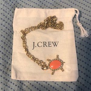 J Crew Seaturtle Necklace